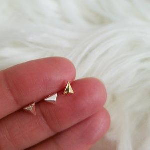 Tiny Triangle Stud Earrings NEW simple studs Bundles 2/$18 3/$25 4/$30